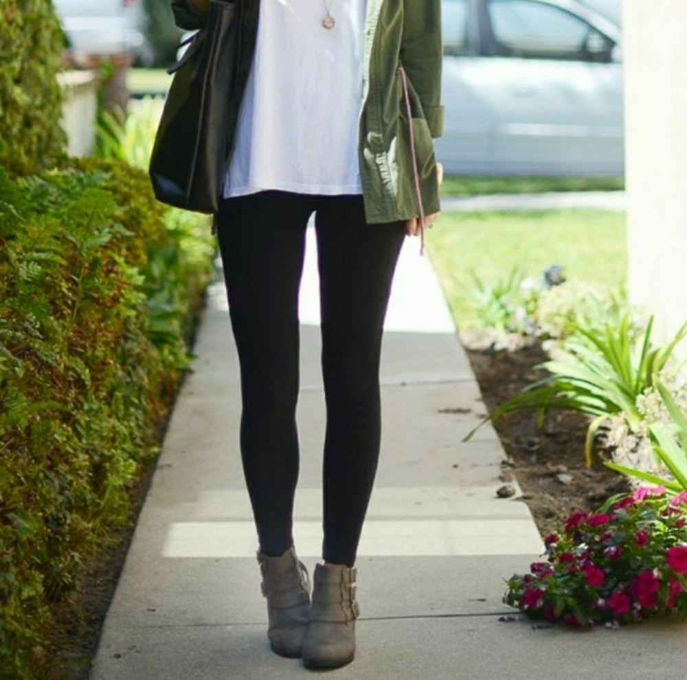 Grey ankle boots